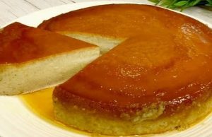 No-Bake Banana Flan Recipe (Without Sugar or Flour)