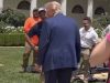 Photo Of Trump At White House Rose Garden Turns Heads After People Spot this Small Detail