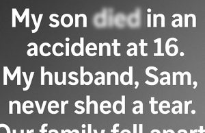 My Husband Never Cried After Our Son’s D.eath — Years Later, I Learned the Truth