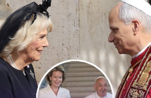 Only seven women in the world can wear white to meet the Pope – and Queen Camilla isn’t one of them