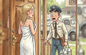 A Blonde Heard That Milk Baths