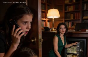 “Dad… that lady is taking your money.” A frightened call from a five-year-old sends a wealthy father speeding home and what he discovers when he walks through the door changes everything forever.