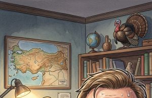 A husband and wife playing a game