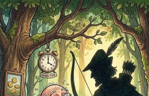 I’m Robin Hood, I Take From The Rich To Give To The Poor!