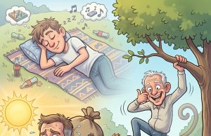 On the first day God created the cow.