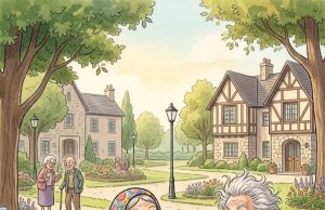 Three mischievous old