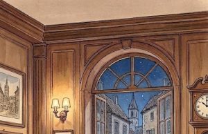 A woman is in bed with her lover