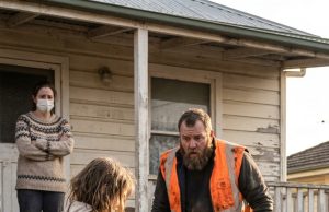 “Get out!” the director shouted at twenty intimidating construction workers and their battle-worn pitbull, but his authority shattered the second a mute seven-year-old girl ran out and performed an unthinkable act of devotion that no one saw coming.