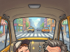 A second-grade boy hopped into a taxi after school one afternoon.