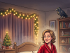 It was Christmas Eve, and a woman came home after a long day of shopping.