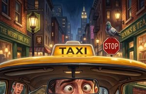 A taxi driver picks up a nun.
